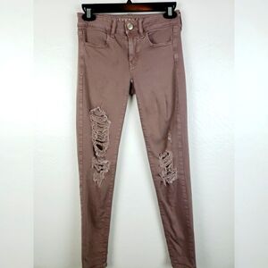 COPY -  American Eagle Super Stretch X Distressed Jeans 2
